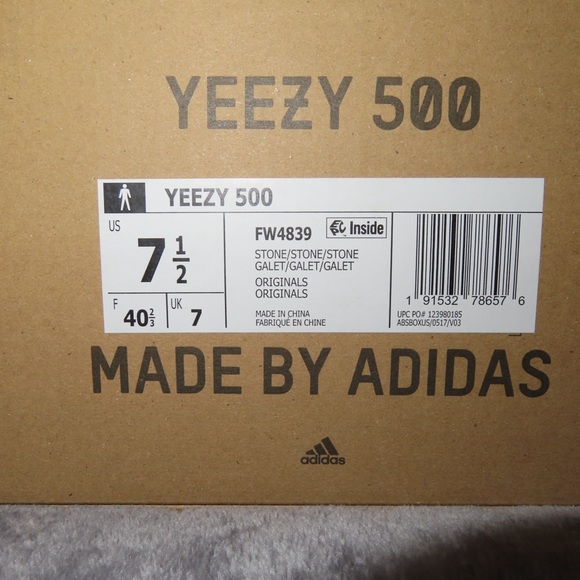 YEEZY 500’s in stone - Picture 8 of 9